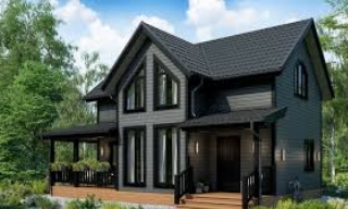 Проекты каркасных домов с террасой от 3653 рублей | Строй-Сть